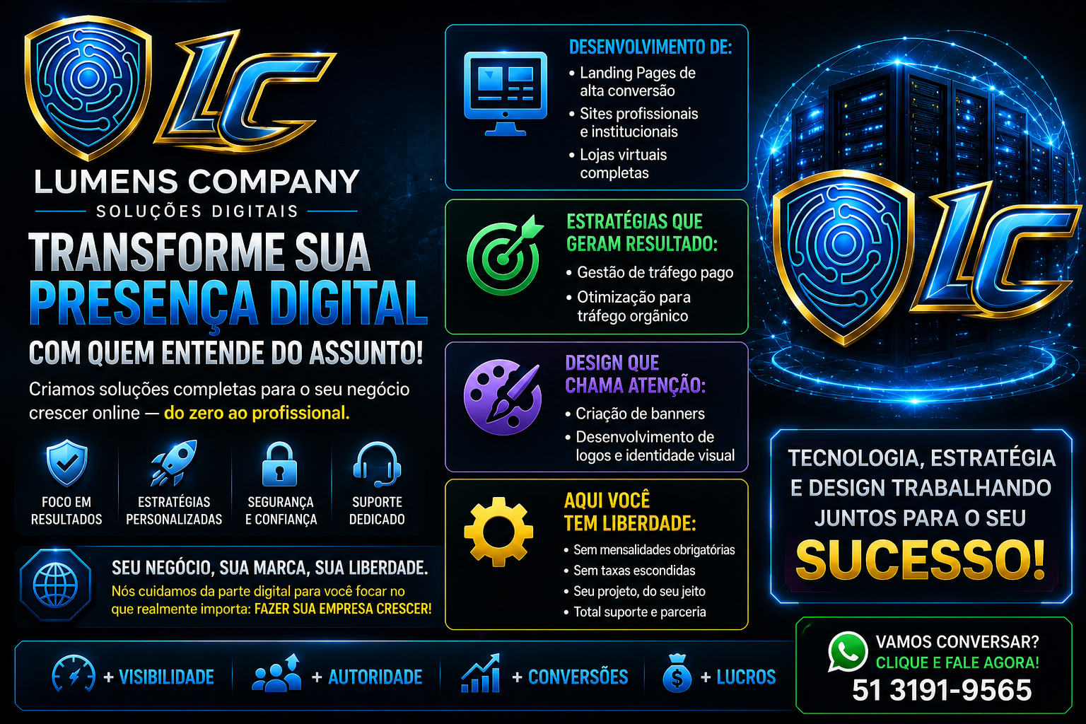 Presença digital profissional